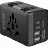 BLITZWOLF BW-TA1 4-ΣΕ-1 ΠΡΟΣΑΡΜΟΓΕΑΣ ΤΑΞΙΔΙΟΥ 2XUSB + C + PD 20W