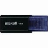 MAXELL FLIX 4GB USB 2.0 FLASH DRIVE BLACK