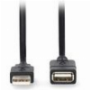 NEDIS CCGL60010BK30 USB 2.0 CABLE USB-A MALE - USB-A FEMALE 3.00M BLACK