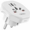 XO WL23 UNIVERSAL ΑΝΤΑΠΤΟΡΑΣ ΤΡΟΦΟΔΟΣΙΑΣ ΣΕ SCHUKO