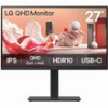 ΟΘΟΝΗ LG 27BA75QB-B 27'' IPS QHD PIVOT BLACK