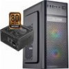 ALCATROZ PC CASE WITH PSU FUTURA MILLENIA ECO M800 PRO BLACK FME-M800PRO
