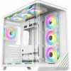 ARMAGG. FULLATX DUAL CHAMBER CHASSIS 10X ARGB FANS AQUARON X-CURVE GIGA 10 W AQUARON-XCURVE-GIGA10-W