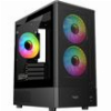 ARMAGGEDDON MICRO ATX CASE WITH 3X CHROMA FANS DEEPFREEZE DUPLEX 2 CHROMA BLACK DF-DUPLEX2-CHRB