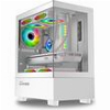 ARMAGGEDDON MICRO ATX GAMING PC CASE AQUARON DUPLEX WHITE AQUARON-DUPLEX-W