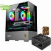 ARMAGGEDDON PC CASE WITH PSU AQIARON NEMO BLACK AQUARON-NEMO-B