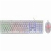ALCATROZ RGB WATERPROOF GAMING KEYBOARD AND MOUSE X-CRAFT XC1000 WHITE XC1000-W