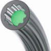 CREALITY STAR-SHAPED LOW-RESISTANCE PTFE TUBE 1M - FOR ALL FDM PRINTERS