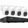 SRIHOME 5MN 4CH COAXIAL MONITORING XVR KIT NVS008-4*AHD030