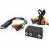 NEDIS VGRRU101BK VIDEO GRABBER USB 2.0 480P A/V CABLE / SCART