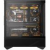DARKFLASH COMPUTER CASE DY460 BLACK WITH 4 ARGB FANS