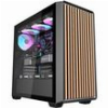 DARKFLASH DS900WD COMPUTER CASE (BLACK) + 4 FANS