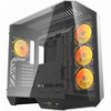 DARKFLASH DY470 COMPUTER CASE (BLACK) + 4 FANS + GPU HOLDER