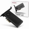 AXAGON PCEM2-DC PCI-E 3.0 4X - DUAL M.2 SSD (NVME + SATA) DUAL VOLTAGE SSD FAN + HEATSINK