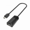 HAMA 200308 USB 2.0 OTG ADAPTER MICRO PLUG - A SOCKET BLACK