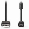 NEDIS CCGL60810BK20 USB 2.0 CABLE USB A MALE - UC-E6 8-PINS MALE 2.00M BLACK