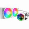 COOLERMASTER MASTERLIQUID 240 CORE II ARGB WATER COOLING WHITE