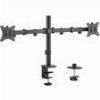 GEMBIRD ADJUSTABLE DESK 2-DISPLAY MOUNTING ARM RTS 17'-32' BLACK MA-D2-01