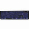 GEMBIRD 3-COLOR BACKLIGHT KEYBOARD BLACK KB-UML3-02