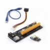 ESTILLO PCI-EXPRESS RISER CARD 6 PIN CONVERTER, PCI-E X 1 TO PCI-E X16, USB 3.0