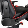 GEMBIRD GAMING PVC LEATHER CHAIR WITH PILLOWS BLACK RED GC-03-BR