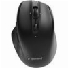 GEMBIRD DUAL-MODE 6-BUTTON WIRELESS MOUSE BLACK MUSW2-6B-02