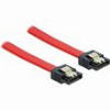 DELOCK 7-PIN SATA III - 7-PIN SATA III CABLE 30CM ΚΟΚΚΙΝΟ (82676)
