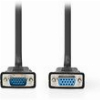 NEDIS CCGL59100BK50 VGA CABLE VGA MALE - VGA FEMALE 5.00M BLACK