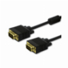 SAVIO CL-52 VGA (M) - VGA (M) SHIELDED CABLE + 2 FERRITES 15M