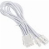 SILVERSTONE ΚΑΛΩΔΙΟ ΡΕΥΜΑΤΟΣ 8-PIN PCIE 6+2 PIN PCIE 30CM ΛΕΥΚΟ SST-PP07E-PCI8W-V2