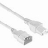 ACT AK5437 POWERCORD C14 - C15 WHITE 2 M