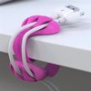 GRAB N GO SILICONE CABLE HOLDER PINK GNG-159