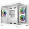 CASE COOLER MASTER ELITE 481 TEMPERED GLASS MICRO ATX 3X120MM ARGB FANS WOOD WHITE