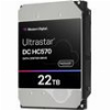 HDD WESTERN DIGITAL ULTRASTAR DC HC570 22TB 7200RPM 512CACHE DATA CENTER 3.5'' SAS 12GB/S 0F48052