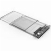ENCLOSURE HDD / SSD ORICO 2139C3 FOR SATA 2.5INCH USB-C TRANSPARENT