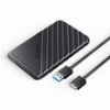 ENCLOSURE HDD / SSD ORICO 25PW1-U3 FOR SATA 2.5INCH MICROUSB 3.0 BLACK