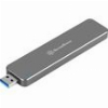 ΘΗΚΗ USB ΓΙΑ ΣΚΛΗΡΟ ΔΙΣΚΟ M2 SILVERSTONE MS09C ΓΚΡΙ