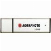 AGFAPHOTO 16GB USB 2.0 FLASH DRIVE SILVER