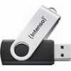 INTENSO 3543480 OFFICE LINE 32GB USB 3.2 FLASH DRIVE SILVER-BLACK