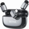 BOYA MINI 2 TYPE-C SPACE GRAY, 2,4GHZ 2MIC WIRELESS AI-ANC MIC W. CHARGING BOX MONO/STEREO