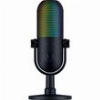 RAZER SEIREN V3 CHROMA 32 BIT BLACK - USB RGB MIC - AI AUDIO PROCESSING - NOISE ISOLATION - MUTE