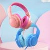 BLACKVIEW KID WIRED FOLDABLE FITBUDS K1 CORAL PINK FITBUDS-K1-P