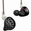 KZ ZST BLACK NO MIC - IEM 35 IN EAR MONITOR EARPHONES DYNAMIC HYBRID DUAL DRIVER 1BA+1DD