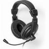 NEDIS CHST210BK PC HEADSET OVER-EAR STEREO 1X 3.5MM / 2X 3.5MM BLACK