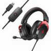 QCY HEROAD VT200 PRO 7.1 BLACK USB PLAYSTATION & PC GAMING HEADSET 53MM METAL HEADBAND PS4/PS5/PC