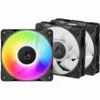 ARCTIC P12 PRO A-RGB LN - 3 PACK - 120MM CASE FAN- LOW NOISE FLUID DYNAMIC - 2000 RPM - PWM