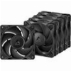 ARCTIC P12 PRO LN 5-PACK - 5 PACK - 120MM CASE FAN - LOW NOISE FLUID DYNAMIC - 2000RPM - PWM