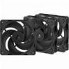 ARCTIC P12 PRO REVERSE - 3 PACK - 120MM CASE FAN - FLUID DYNAMIC - 3000 RPM - PWM