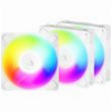 ARCTIC P14 PRO REVERSE A-RGB (WHITE) - 3 PACK - 140MM CASE FAN - FLUID DYNAMIC- 2650 RPM - PWM