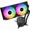 ARMAGGEDDON UNIQUE COOLING FAN 9 BLADE DEEP FREEZE ADV A240 ARGB BLACK DF-ADV-A240ARGB-B
